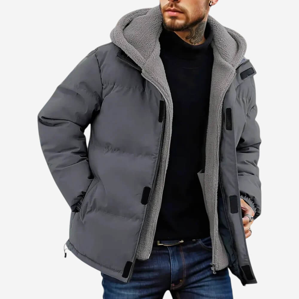 LUXEOUTFIT | Fleece-Lined Winter Puffer