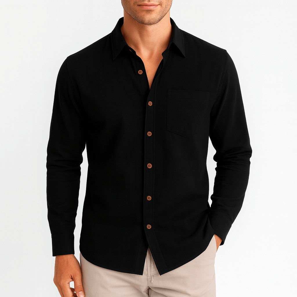 LUXEOUTFIT | Beckett Linen Shirt