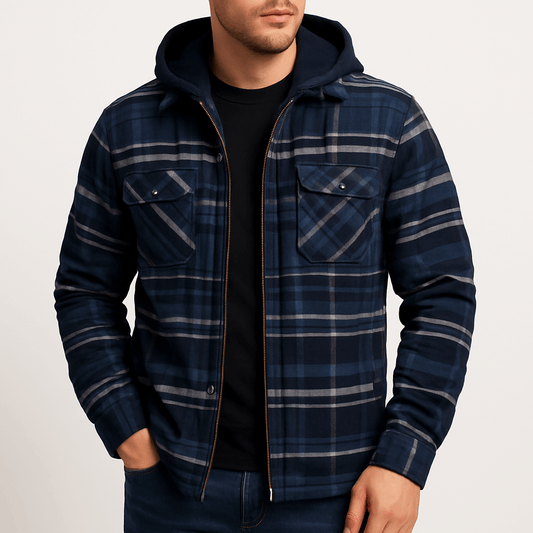 LUXEOUTFIT | Bomber Plaid Jacket