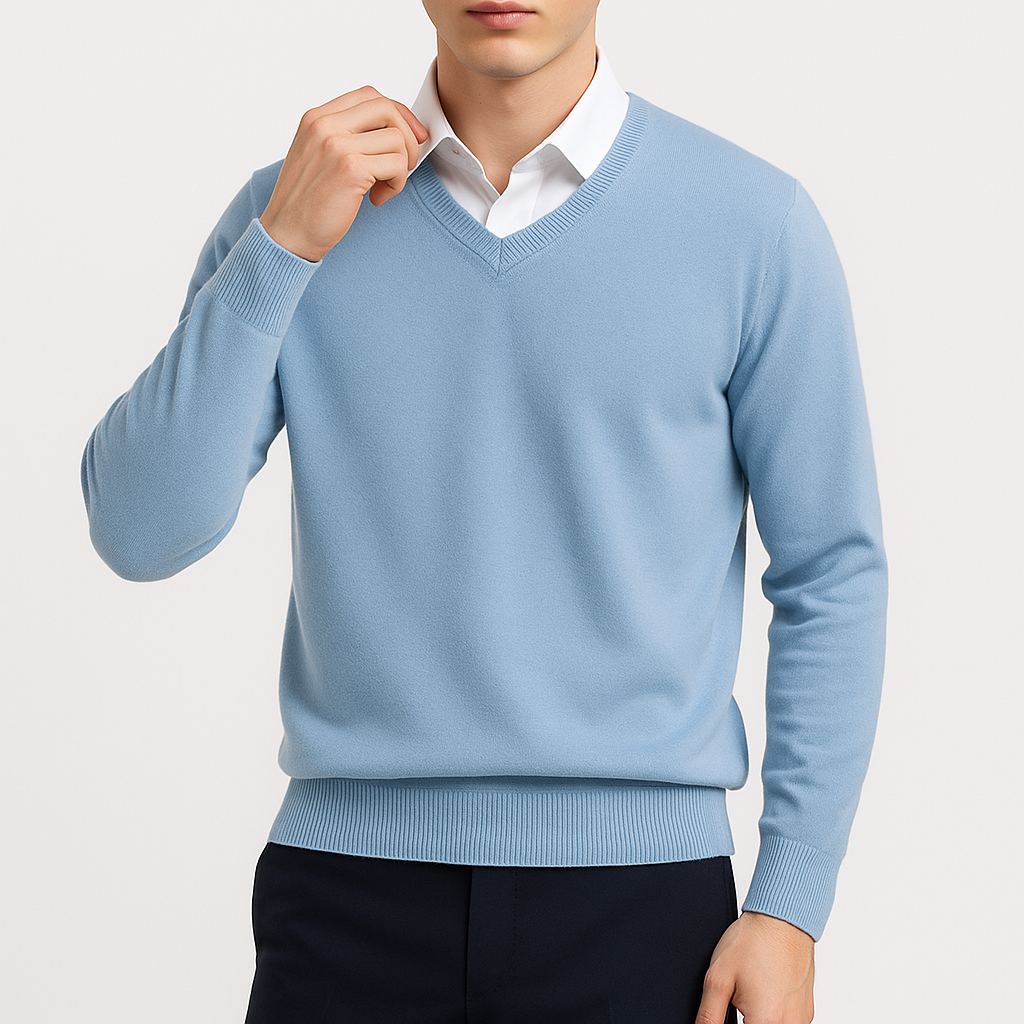 Tynro | Elegant V-Neck Sweater Tynro