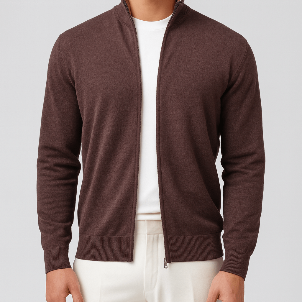 LUXEOUTFIT | Knit Zip Vest