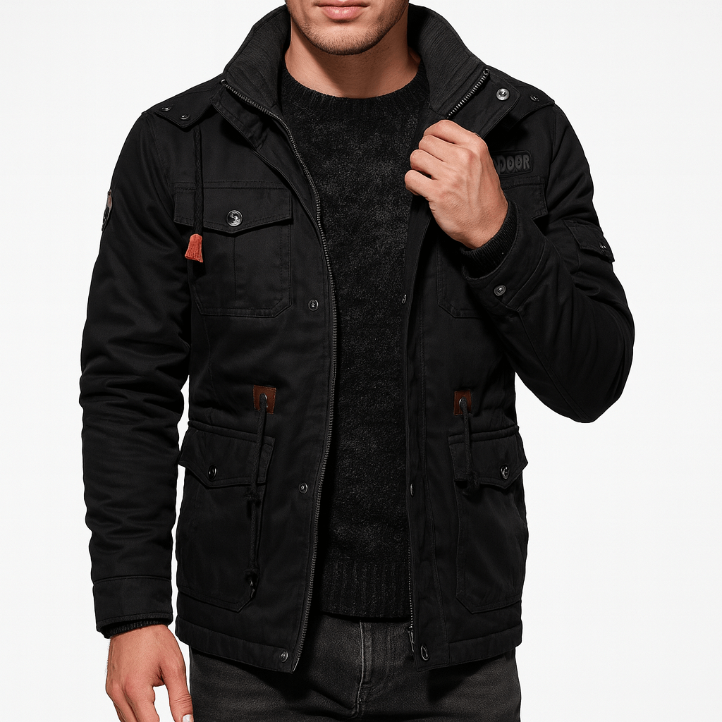 LUXEOUTFIT | Lined Bomber Jacket