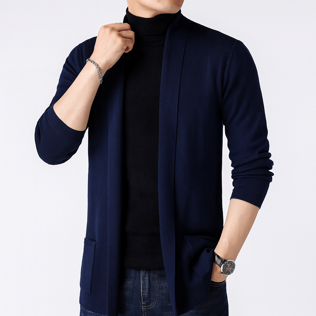 LUXEOUTFIT | Long Knit Cardigan