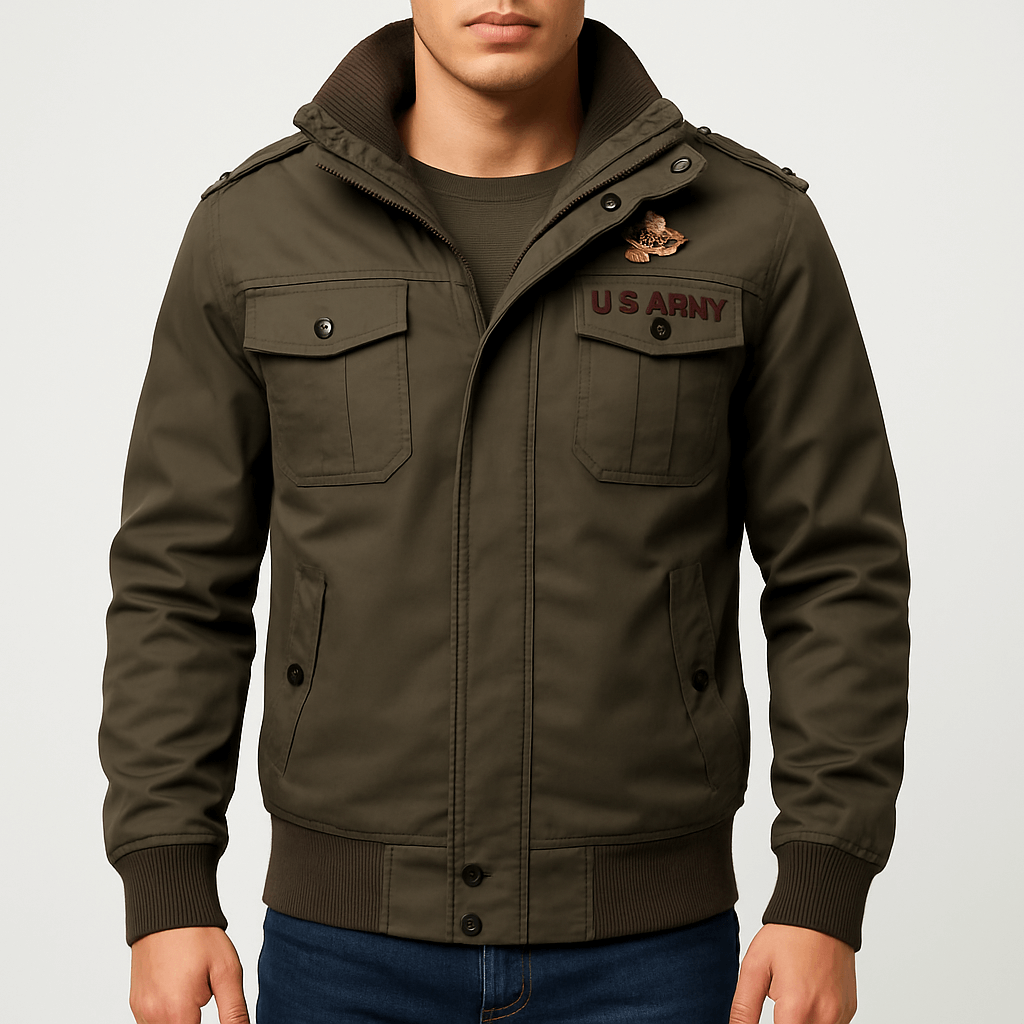 LUXEOUTFIT | Military Bomber Jacket