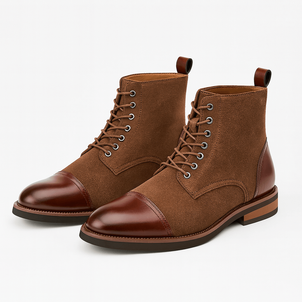 LUXEOUTFIT | Oxford Suede Boots