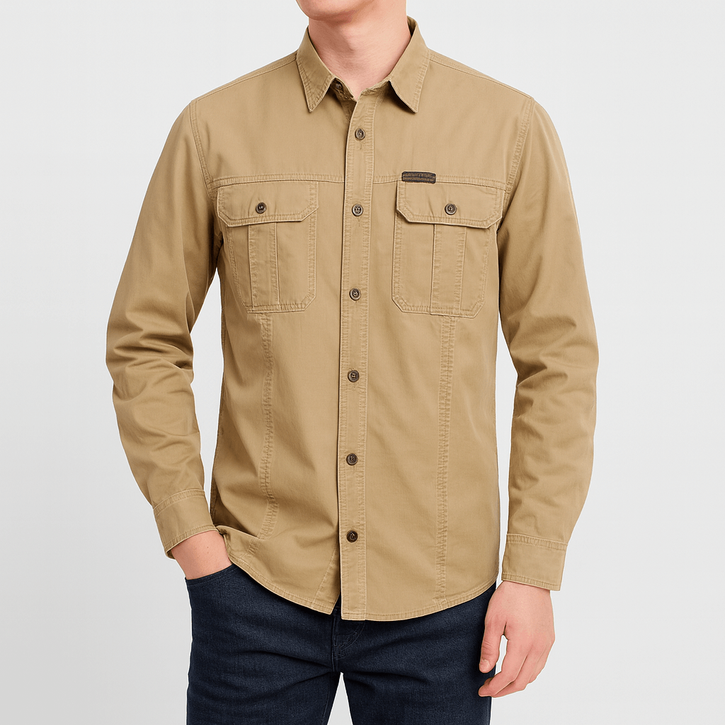 LUXEOUTFIT | Point Collar Shirt