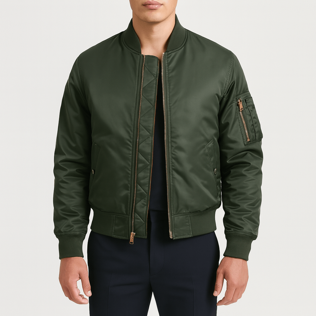 LUXEOUTFIT | Quilted Lining Bomber