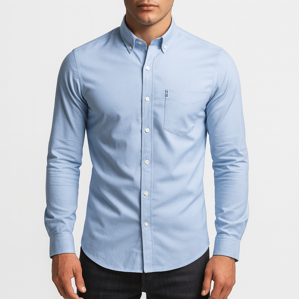 LUXEOUTFIT | Slim Button Shirt