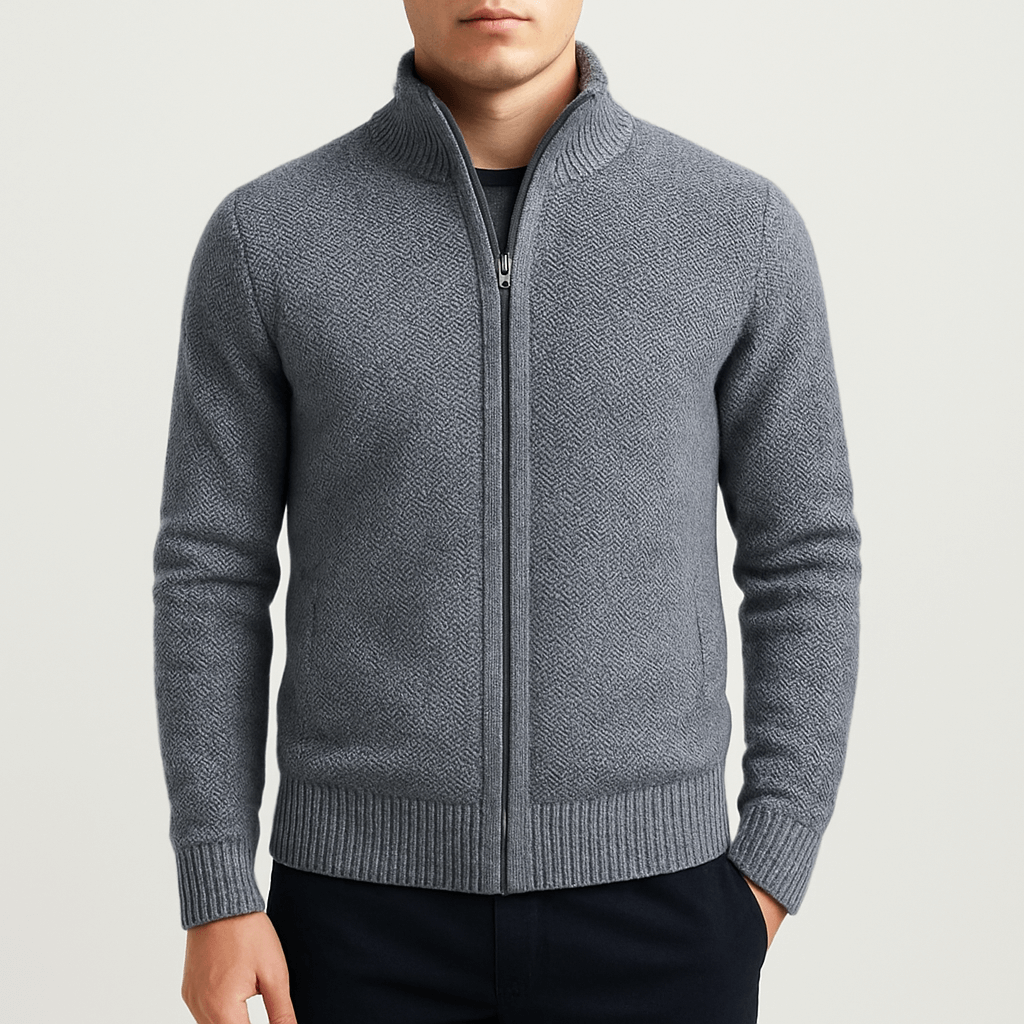 LUXEOUTFIT | Slim Wool Cardigan