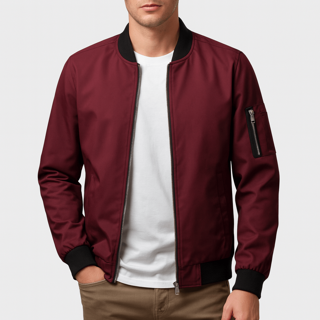 LUXEOUTFIT | Smooth Bomber Jacket