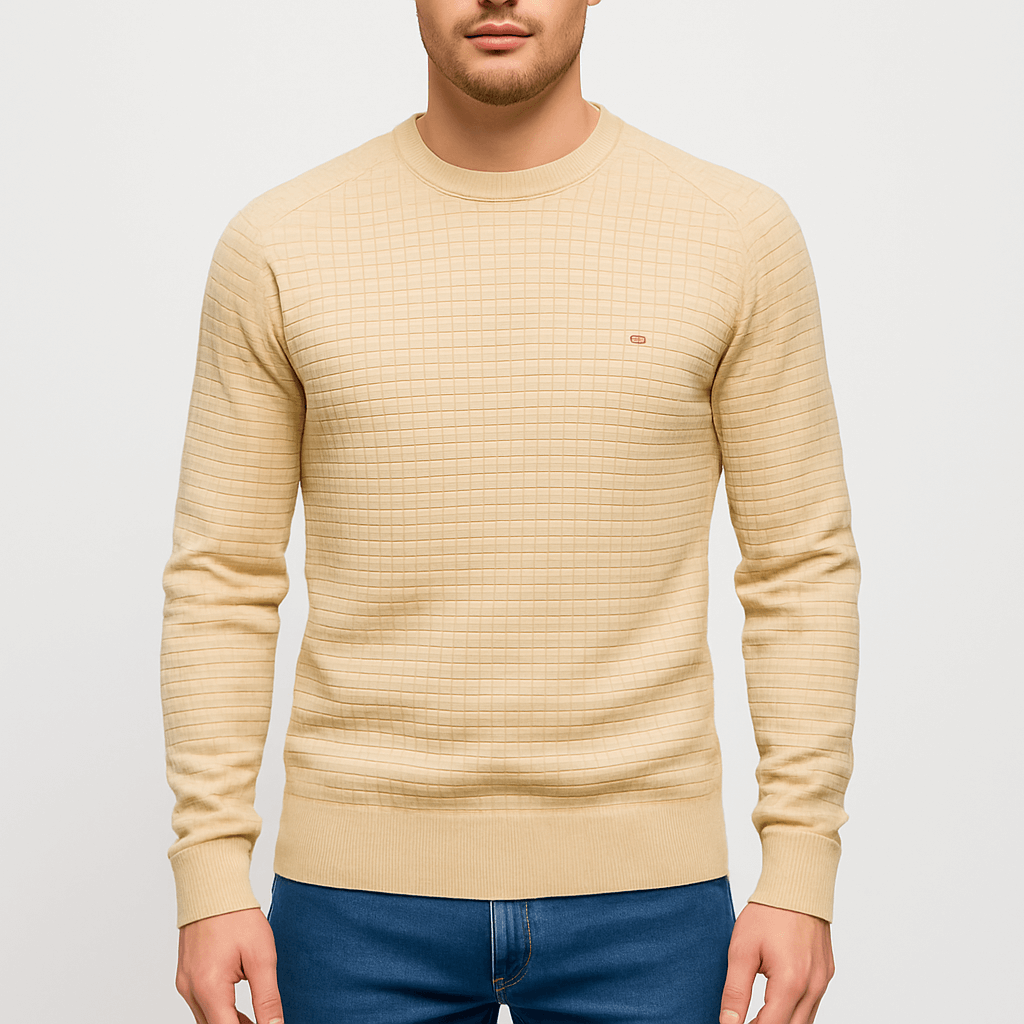 LUXEOUTFIT | Textured Knit Jumper