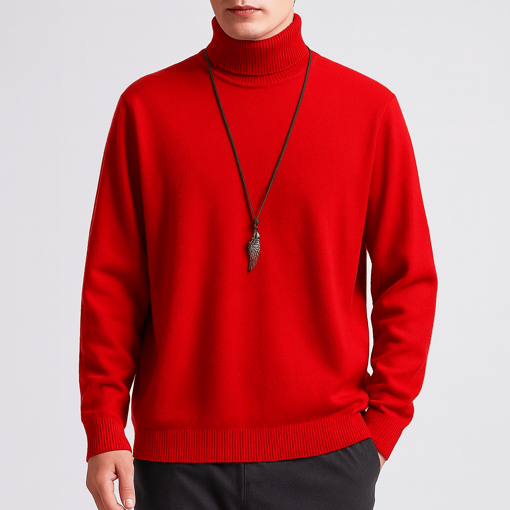 LUXEOUTFIT | Turtleneck Knit Sweater