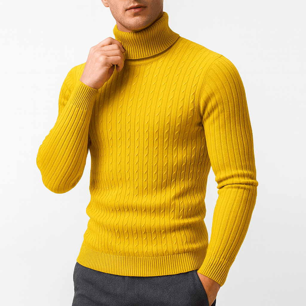 LUXEOUTFIT | Turtleneck Wool Sweater