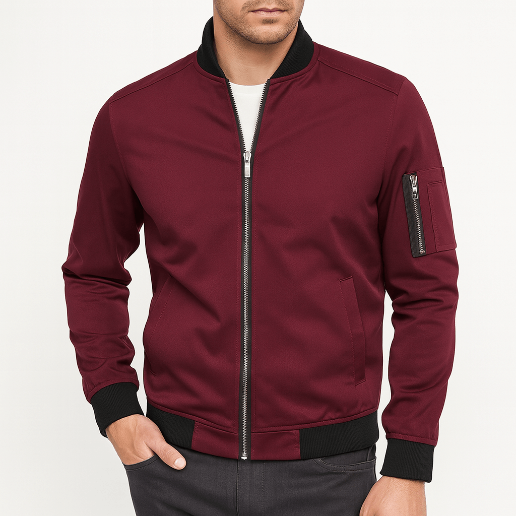 LUXEOUTFIT | Zip Pocket Bomber