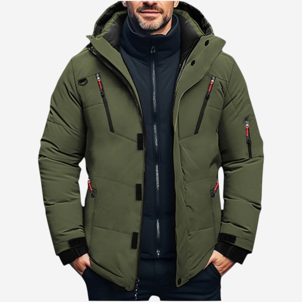 LUXEOUTFIT | Hooded Ski Jacket