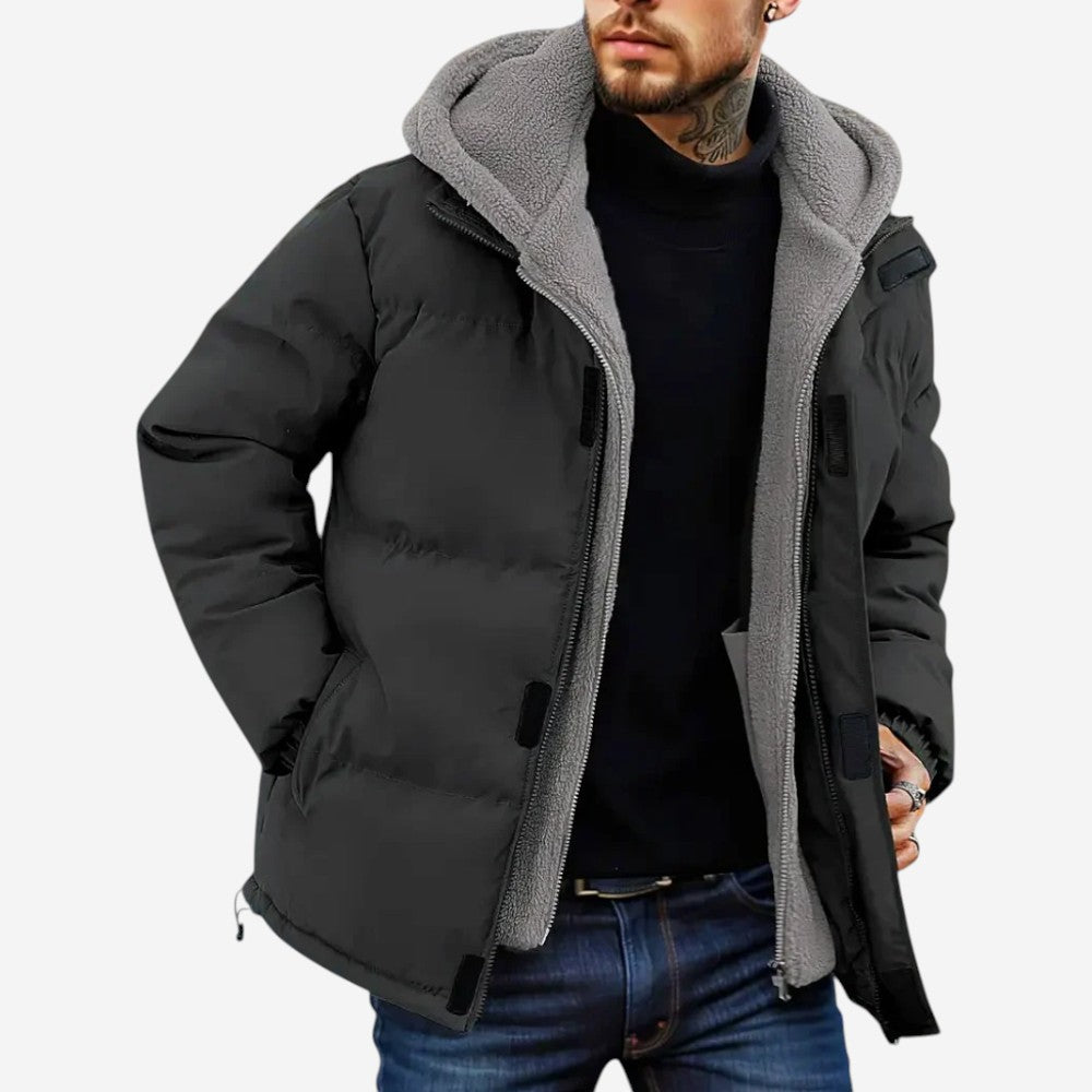 LUXEOUTFIT | Fleece-Lined Winter Puffer