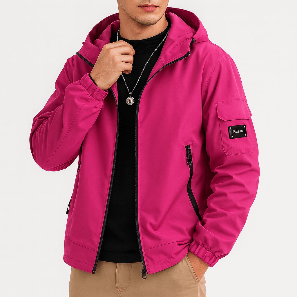 LUXEOUTFIT | Water-Resistant Hooded Jacket