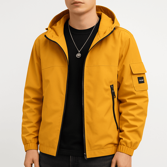 LUXEOUTFIT | Water-Resistant Hooded Jacket