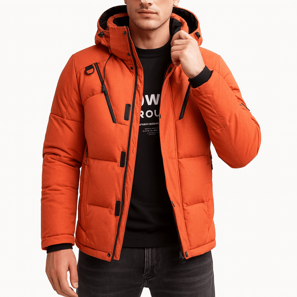 LUXEOUTFIT | Padded Hooded Winter Jacket