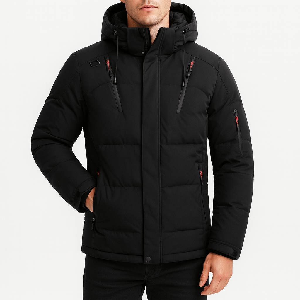 LUXEOUTFIT | Padded Hooded Winter Jacket
