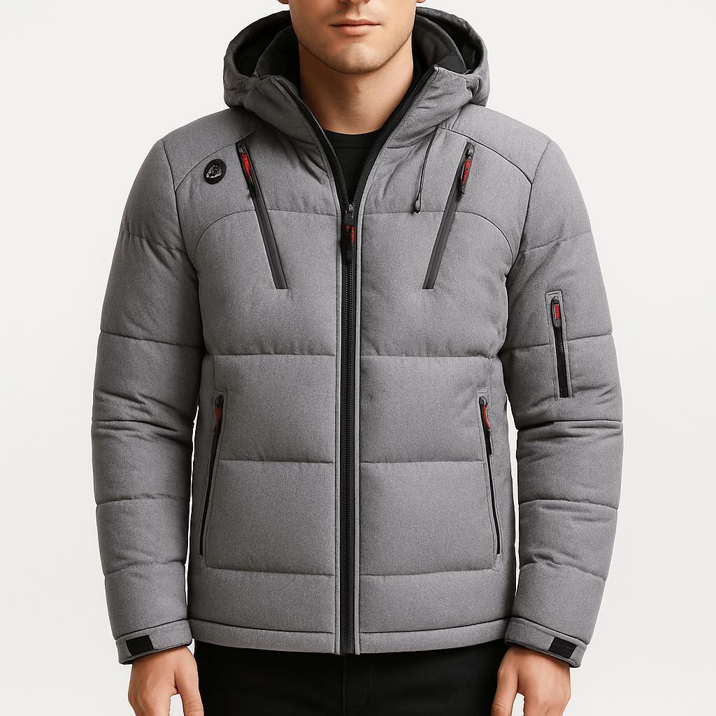 LUXEOUTFIT | Padded Hooded Winter Jacket