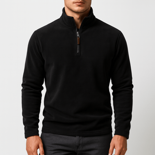 LUXEOUTFIT | Knit Quarter Zip