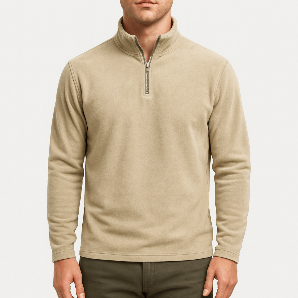 LUXEOUTFIT | Knit Quarter Zip