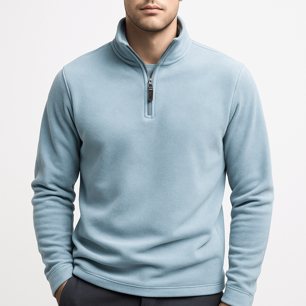 LUXEOUTFIT | Knit Quarter Zip