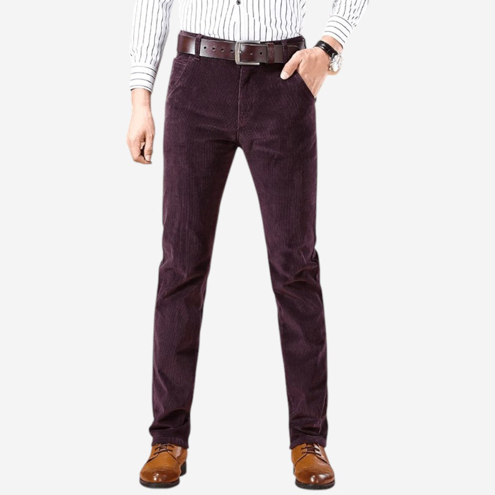 LUXEOUTFIT | Corduroy Work Trousers