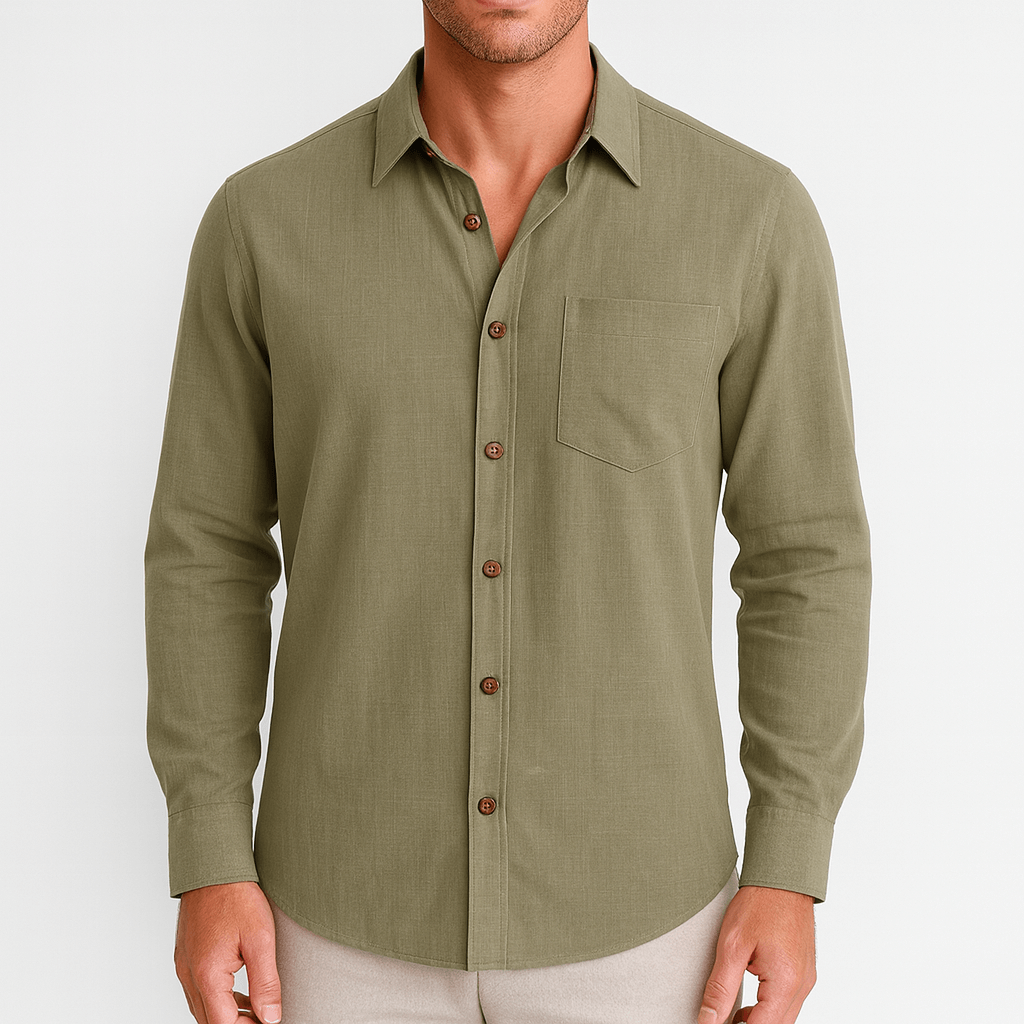 LUXEOUTFIT | Beckett Linen Shirt