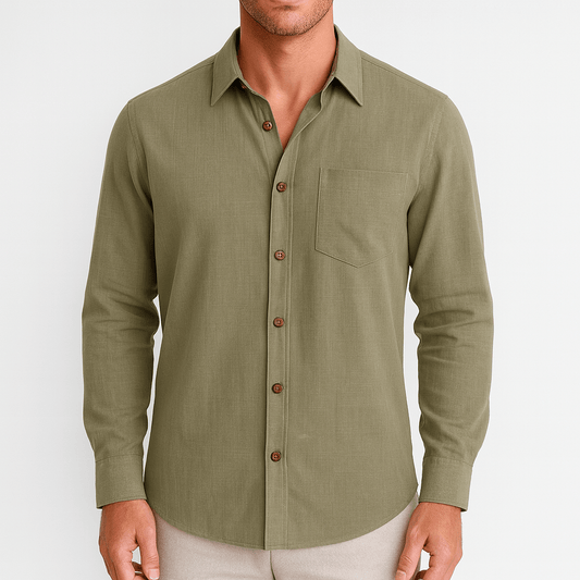 LUXEOUTFIT | Beckett Linen Shirt