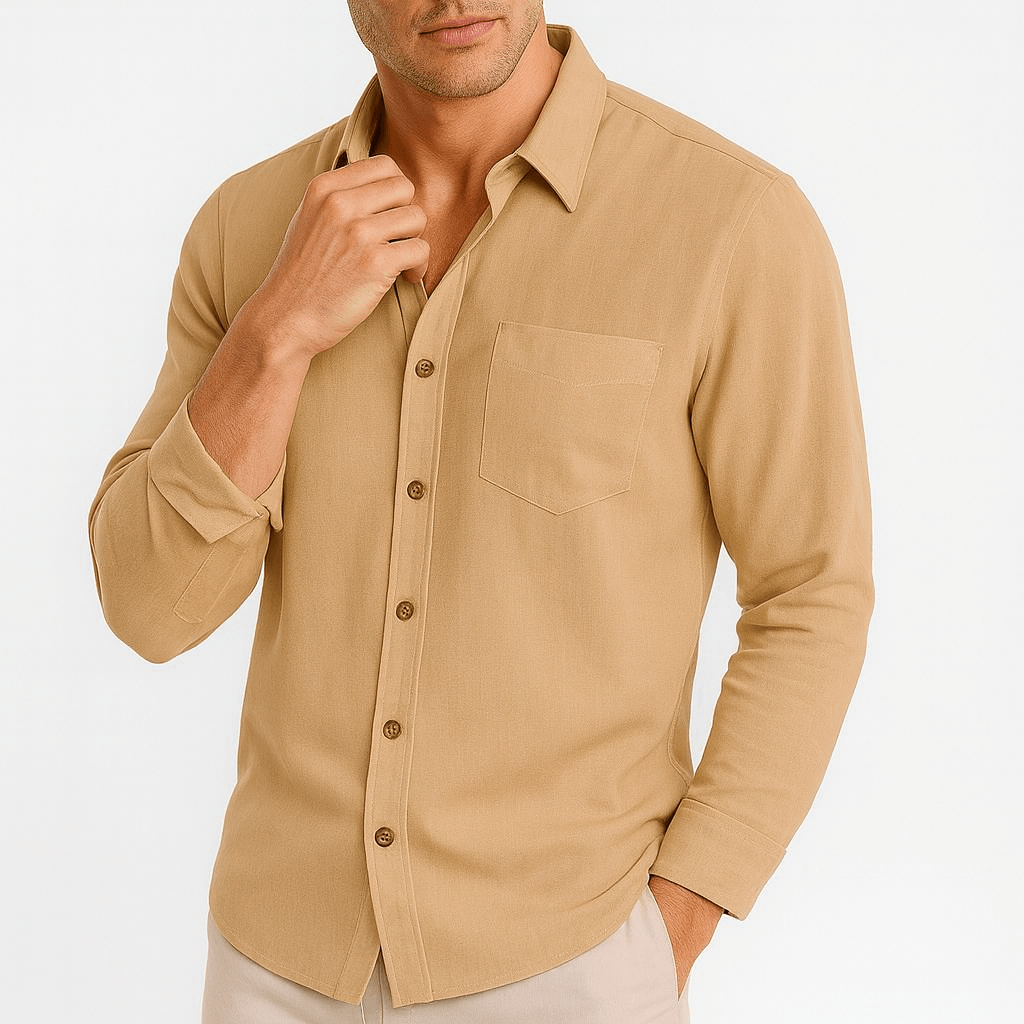 LUXEOUTFIT | Beckett Linen Shirt