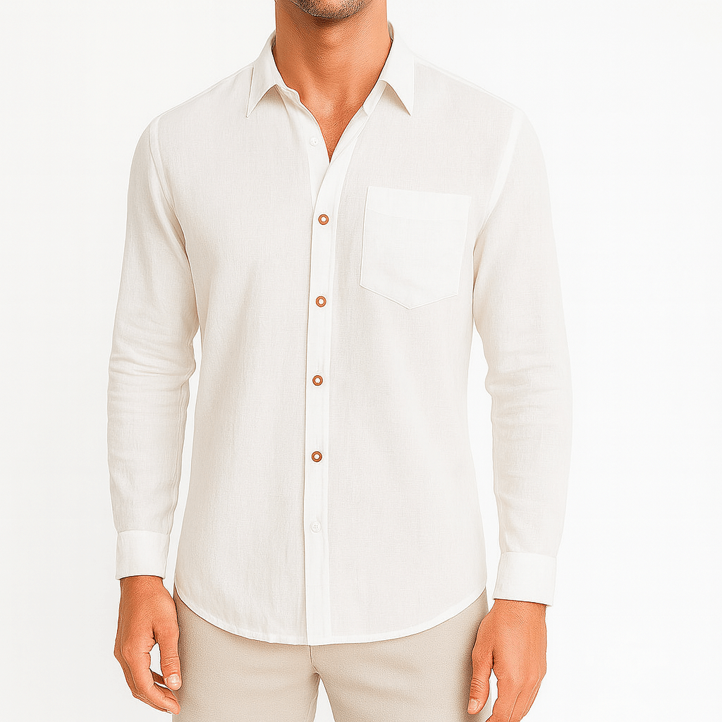 LUXEOUTFIT | Beckett Linen Shirt