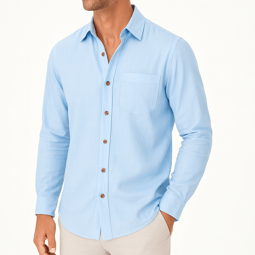 LUXEOUTFIT | Beckett Linen Shirt