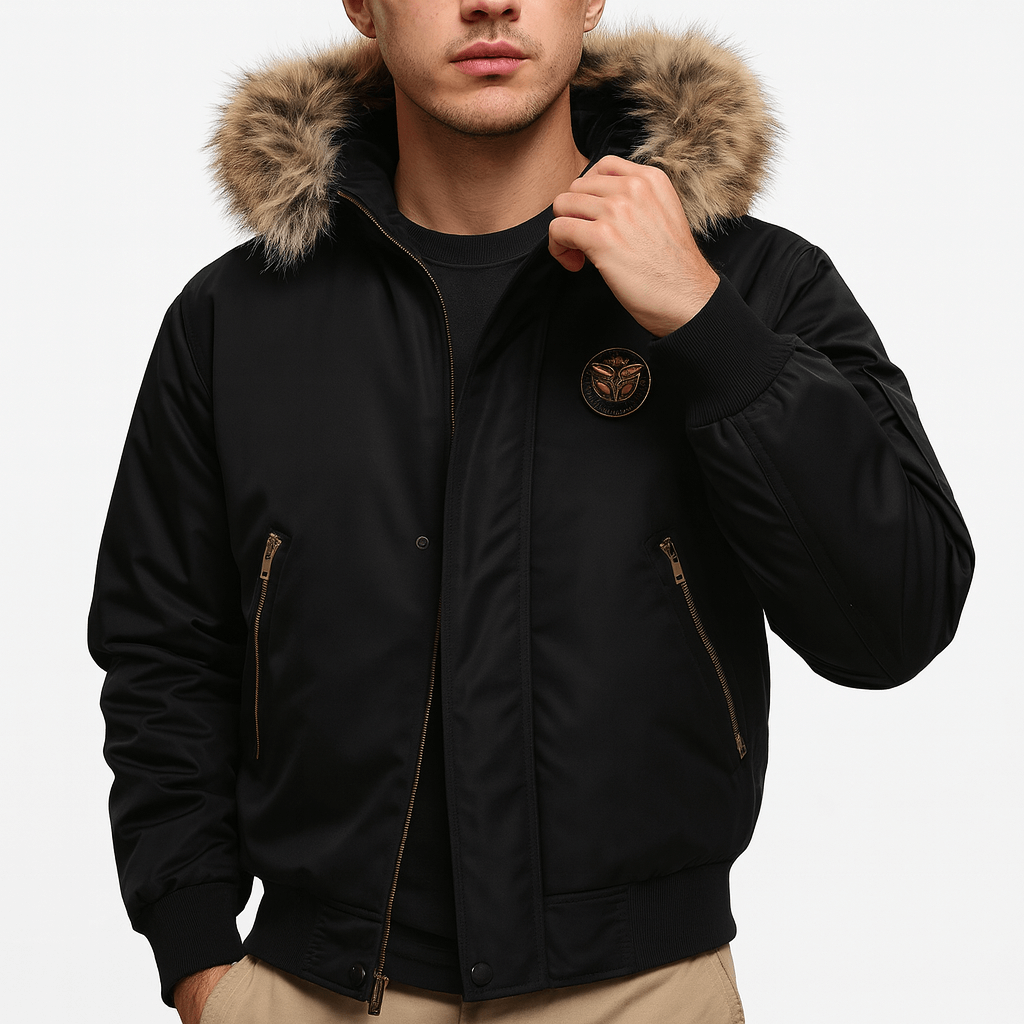 LUXEOUTFIT | Bomber Fur Jacket