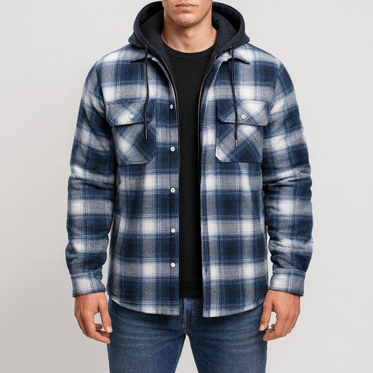 LUXEOUTFIT | Bomber Plaid Jacket