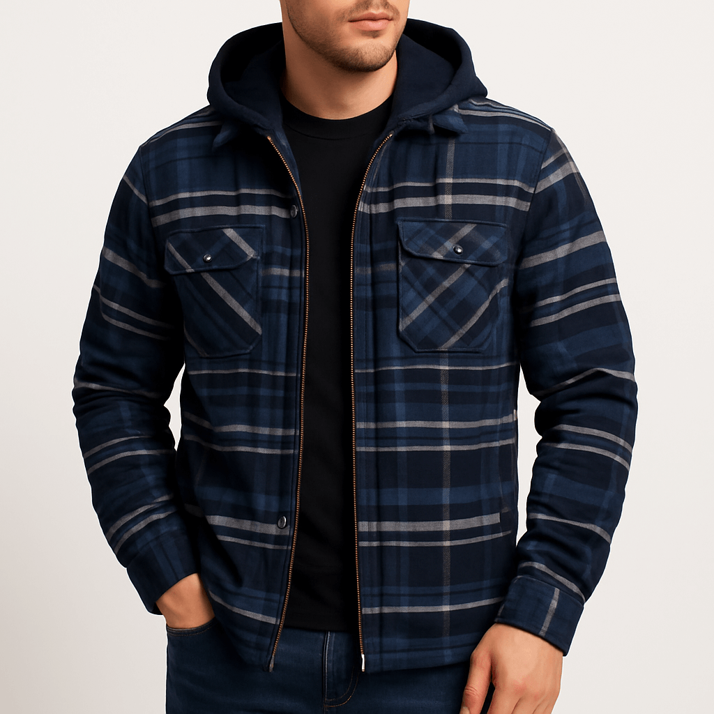 LUXEOUTFIT | Bomber Plaid Jacket