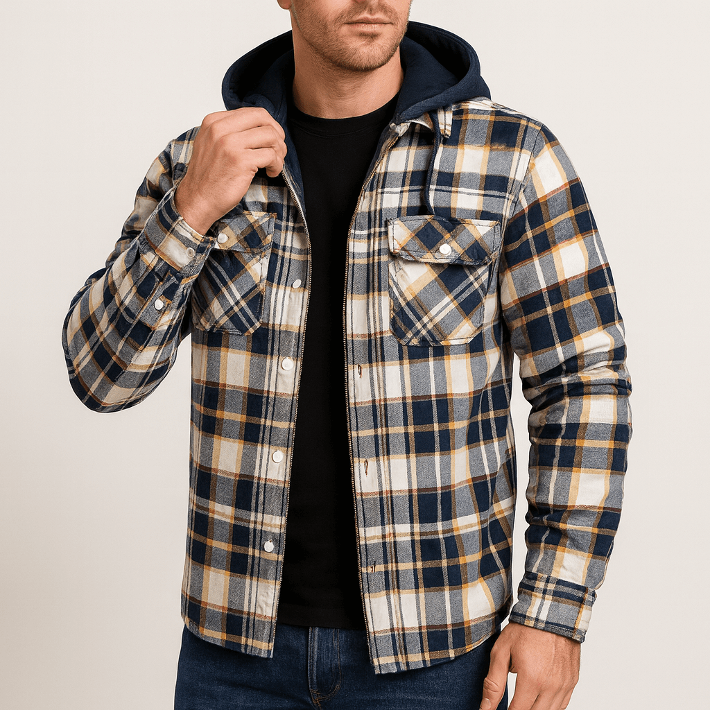 LUXEOUTFIT | Bomber Plaid Jacket