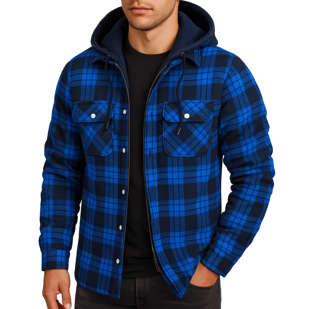 LUXEOUTFIT | Bomber Plaid Jacket