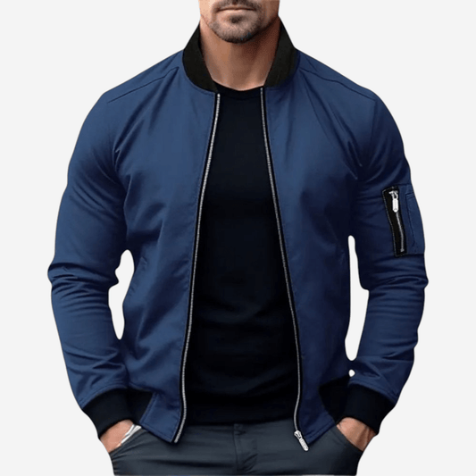 LUXEOUTFIT | Bomber Zip Jacket