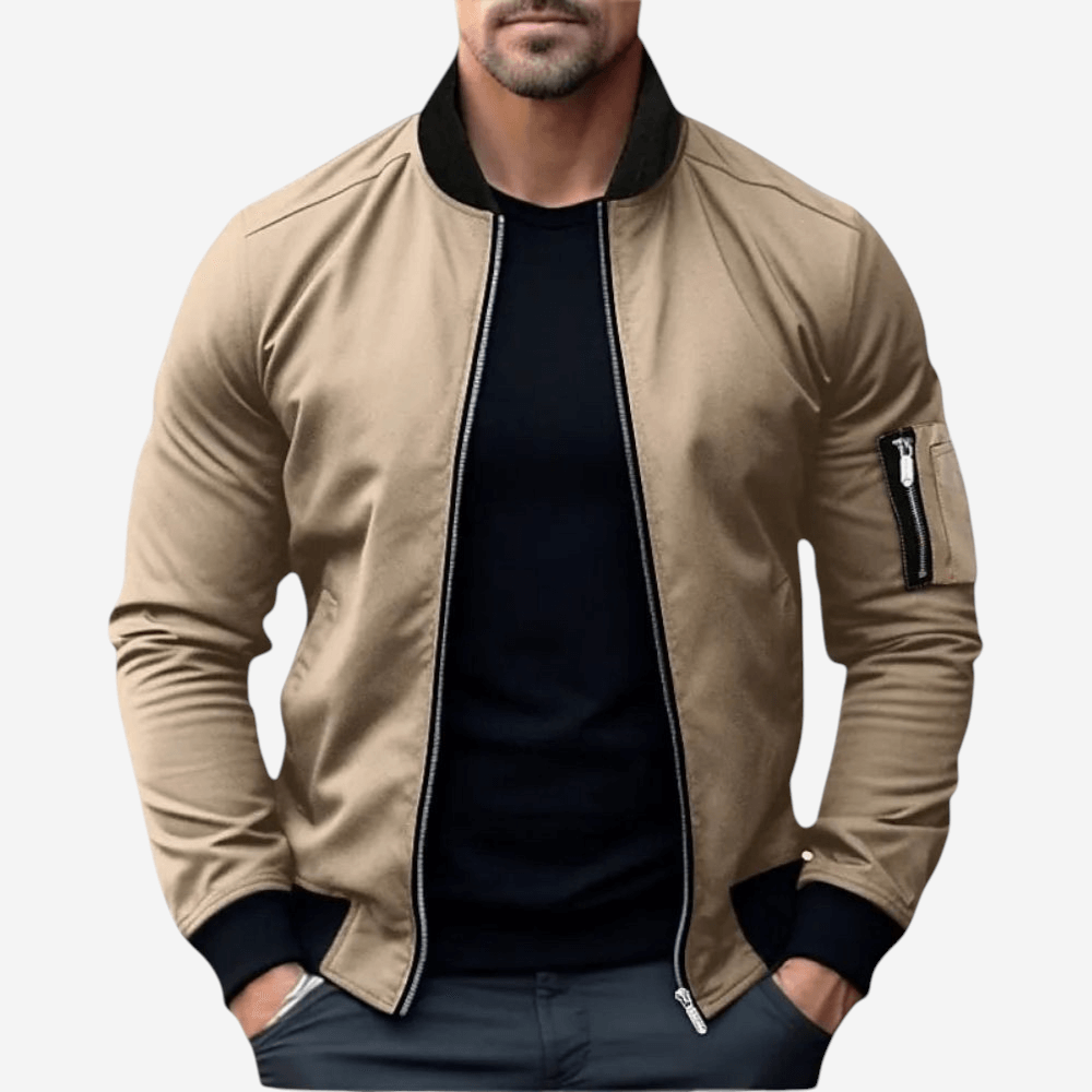 LUXEOUTFIT | Bomber Zip Jacket