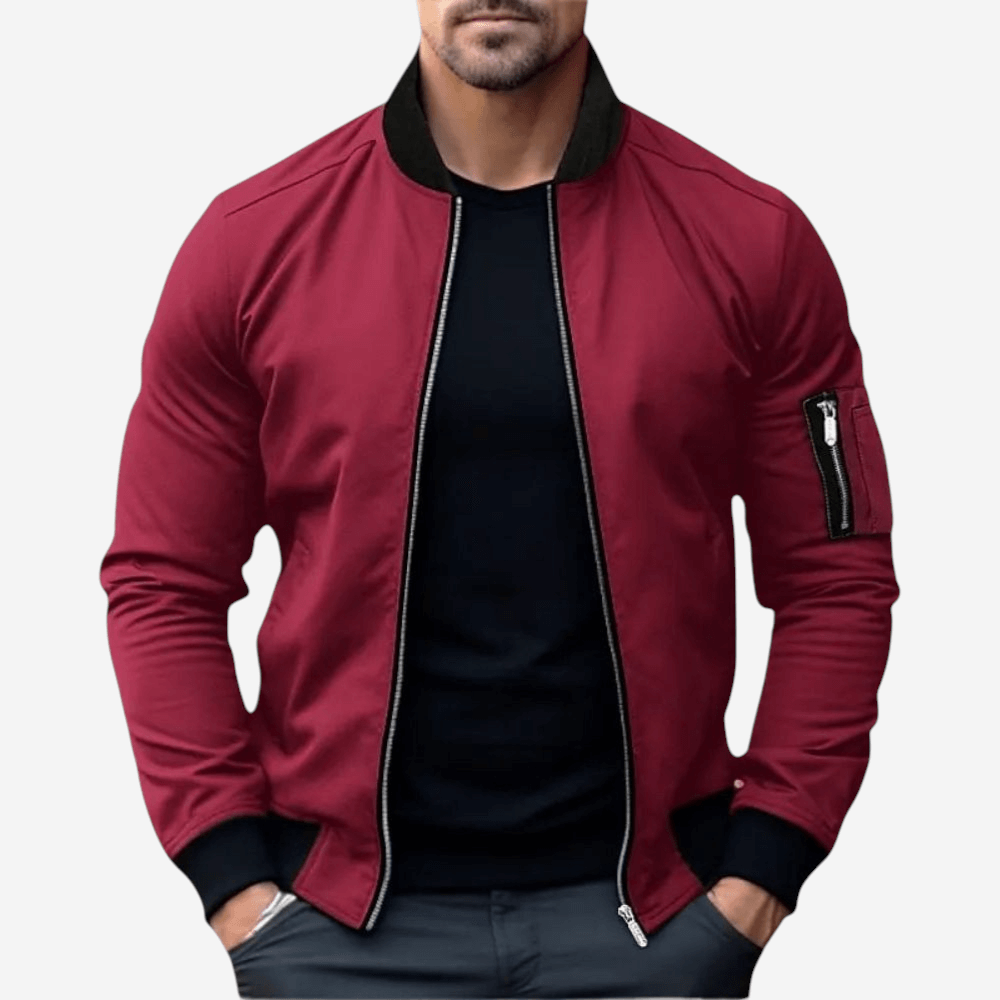 LUXEOUTFIT | Bomber Zip Jacket