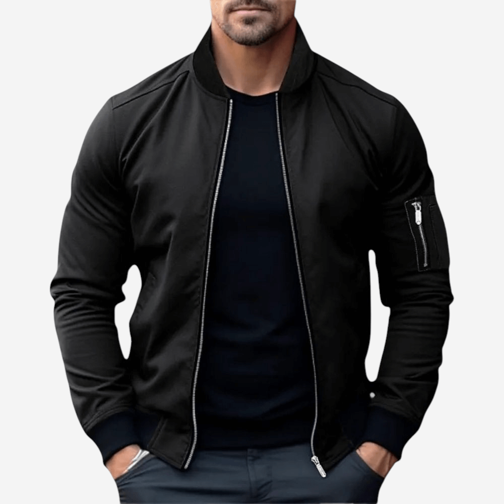 LUXEOUTFIT | Bomber Zip Jacket