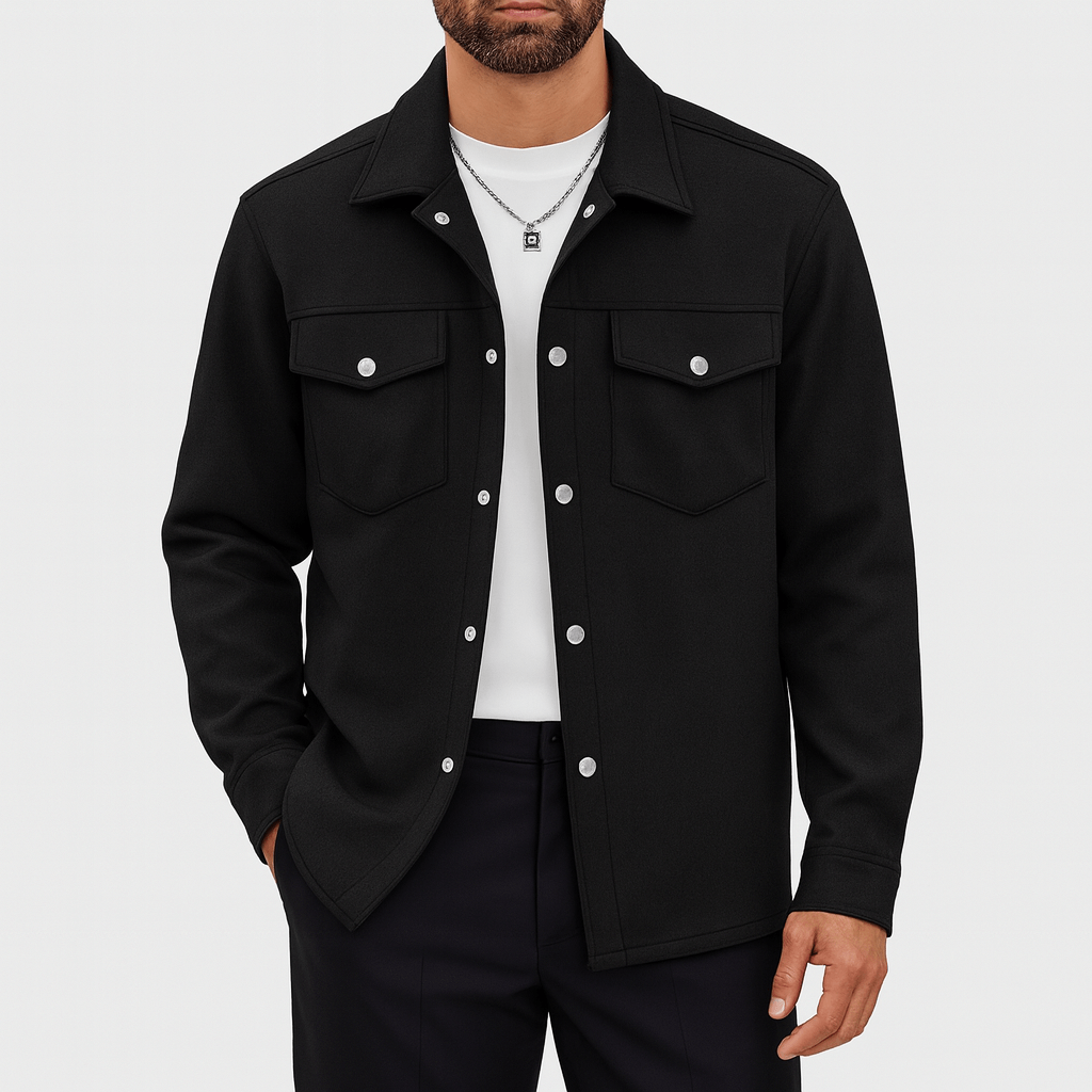 LUXEOUTFIT | Button Casual Jacket