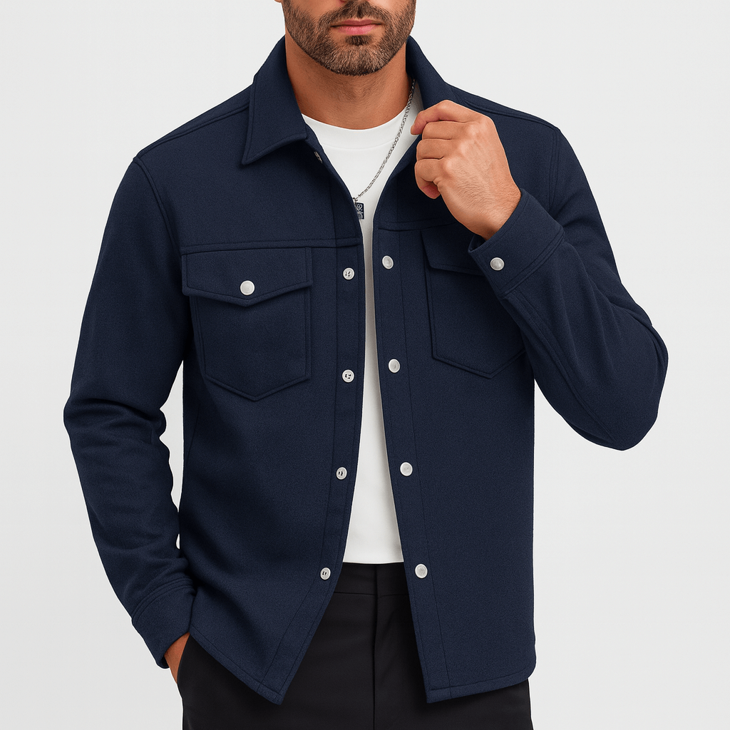 LUXEOUTFIT | Button Casual Jacket