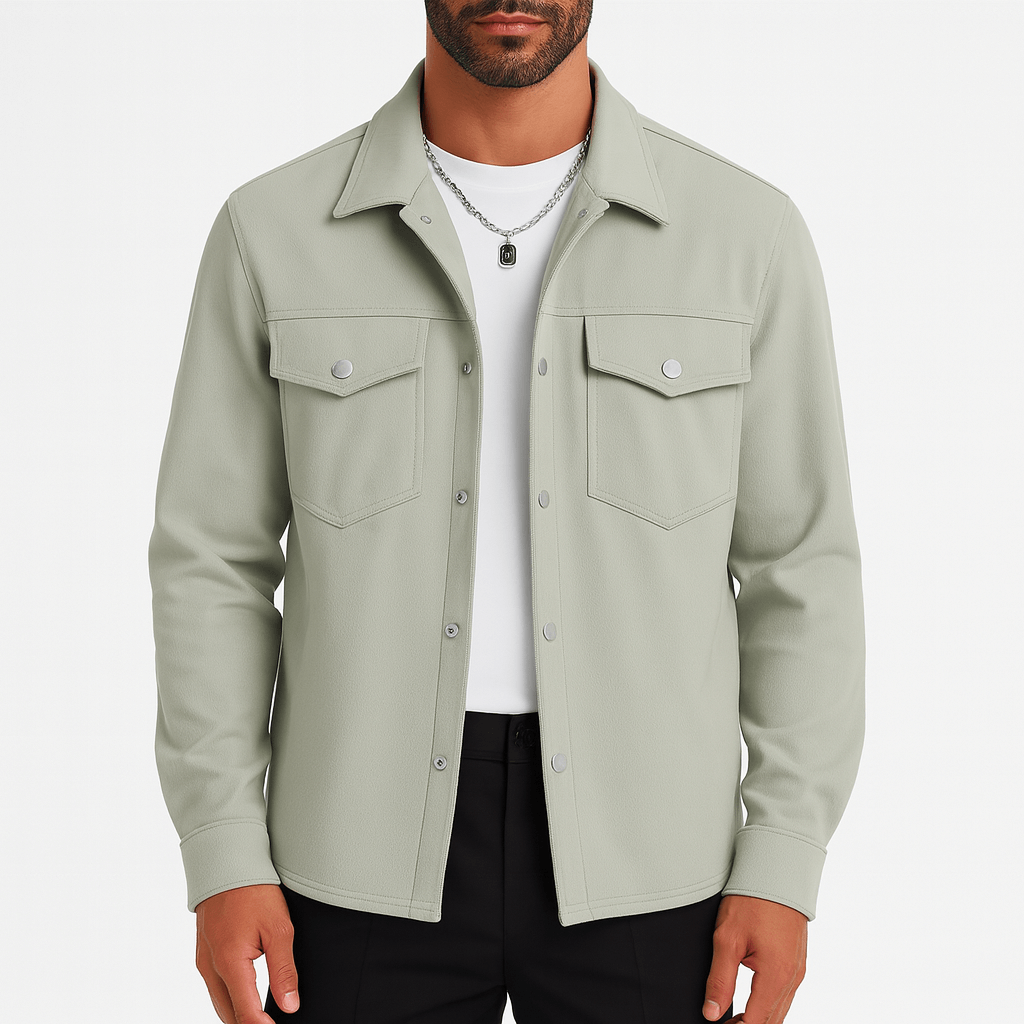 LUXEOUTFIT | Button Casual Jacket