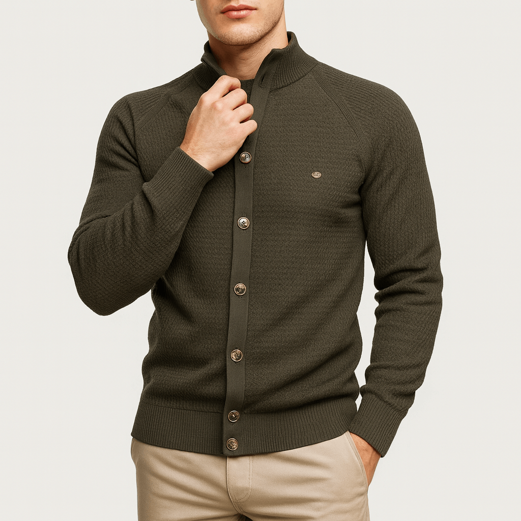 LUXEOUTFIT | Button Knit Cardigan