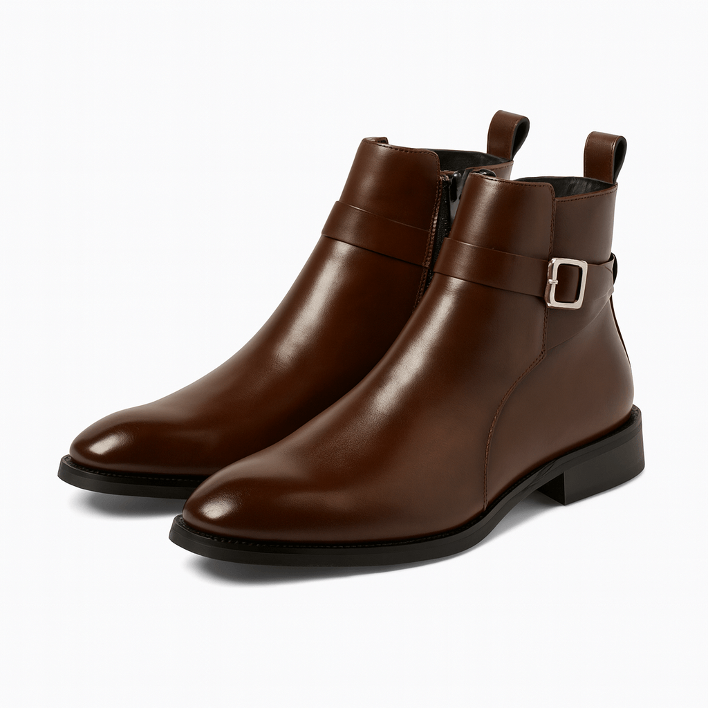 LUXEOUTFIT | Chelsea Buckle Boots