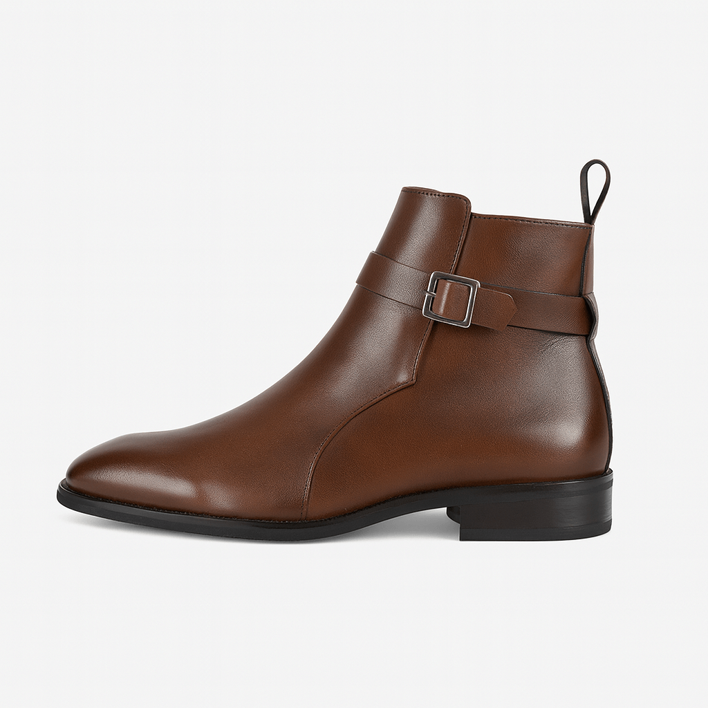 LUXEOUTFIT | Chelsea Buckle Boots