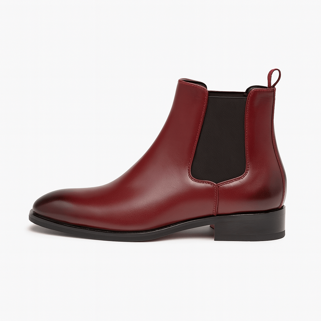 LUXEOUTFIT | Chelsea Red Boots